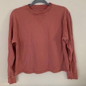 Brandy Melville Long sleeve salmon T-shirt